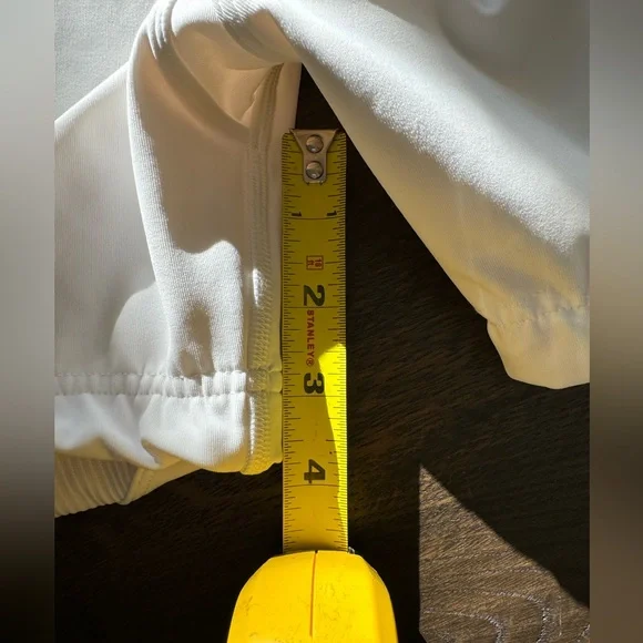 LULULEMON Shorts biker 💛High Rise White 4 XS Special Edition! #Yoga #lululemon - Picture 14 of 16